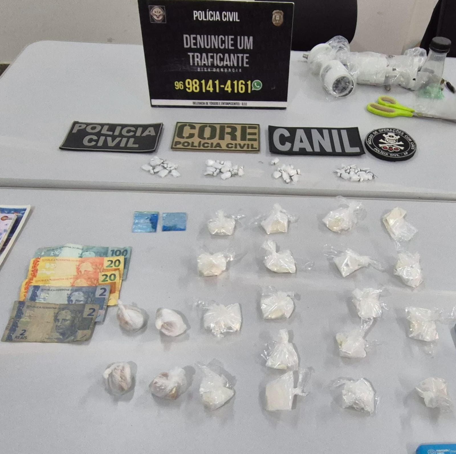 EM MACAPÁ, POLÍCIA CIVIL PRENDE DUAS MULHERES EM FLAGRANTE POR TRÁFICO DE DROGAS E ASSOCIAÇÃO PARA O TRÁFICO DE DROGAS